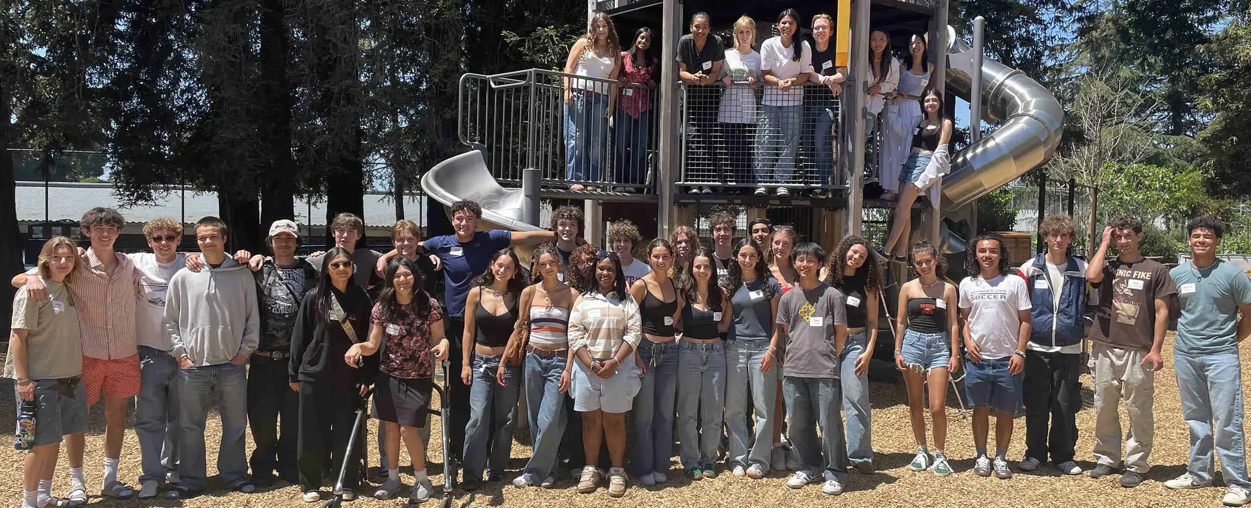 Alumni stood together